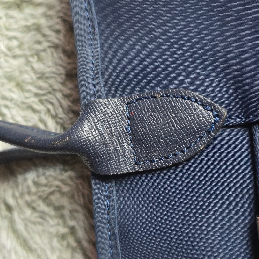 Longchamp Navy Blue Tote Bag - Picture 12 of 16